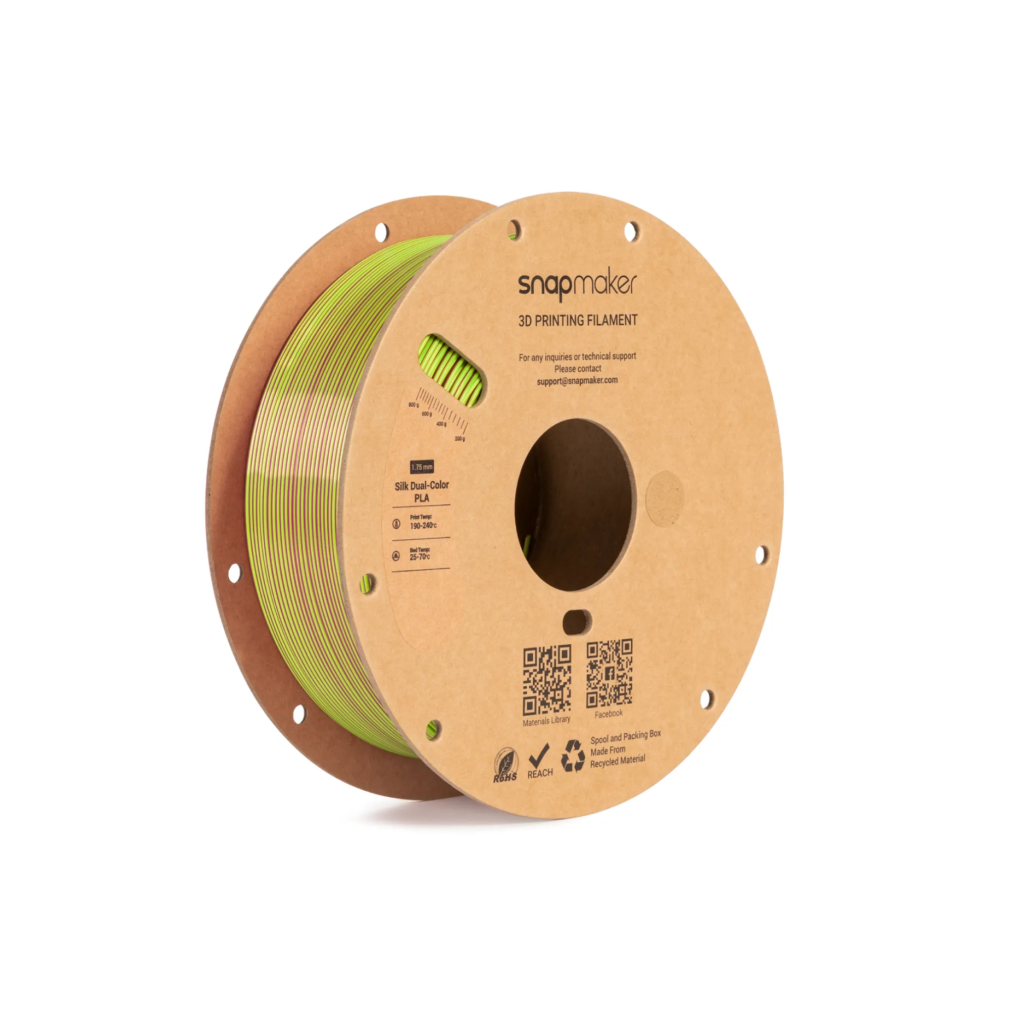 Silk Dual-Color PLA Filament (RFID) - 1kg - Image 15