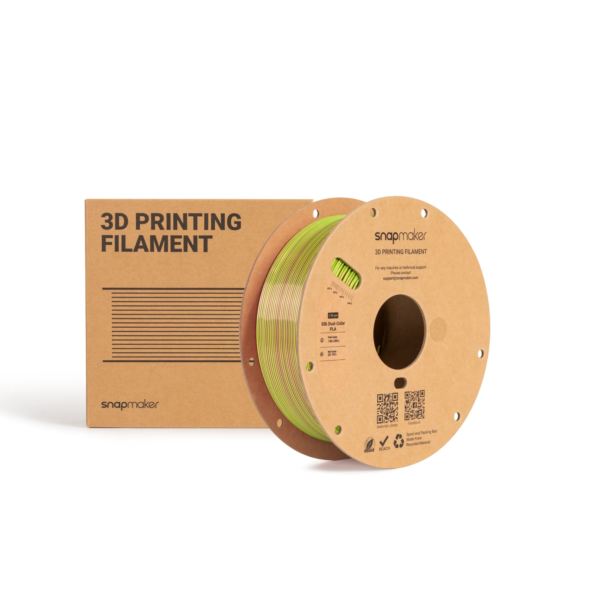 Silk Dual-Color PLA Filament (RFID) - 1kg - Image 17