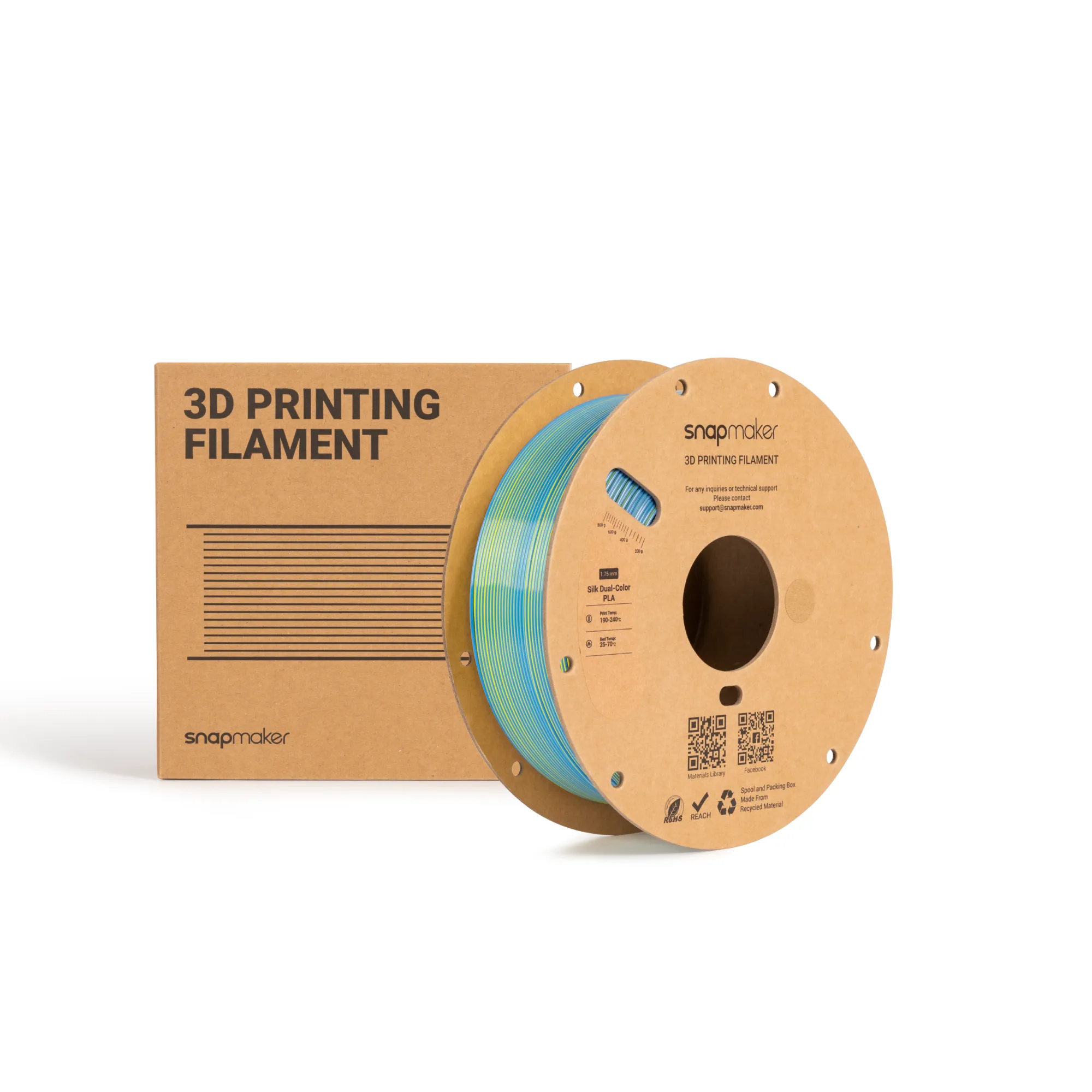 Silk Dual-Color PLA Filament (RFID) - 1kg - Image 34