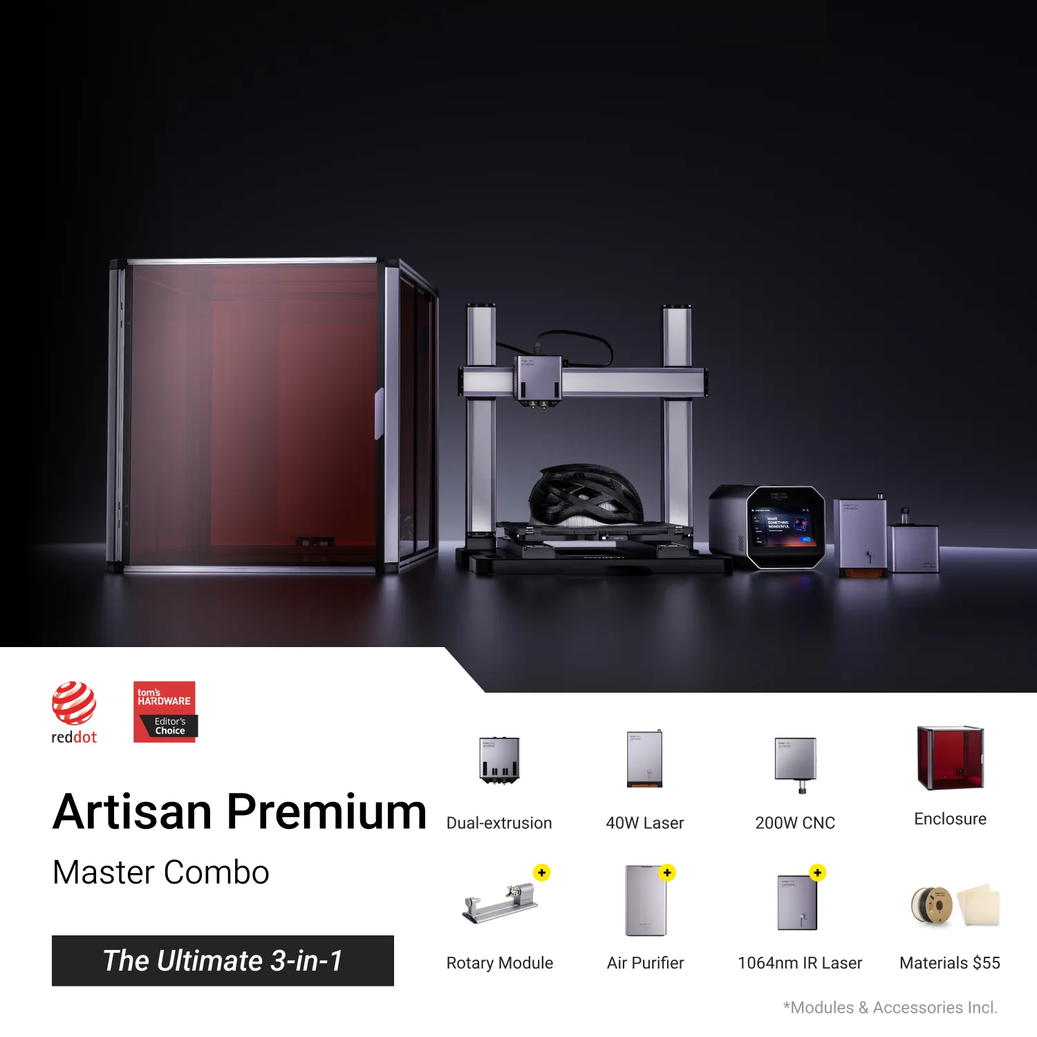Snapmaker Artisan 3-in-1 3D Printer - Image 16